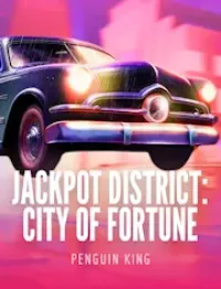 jackpot district city of fortune slot logo